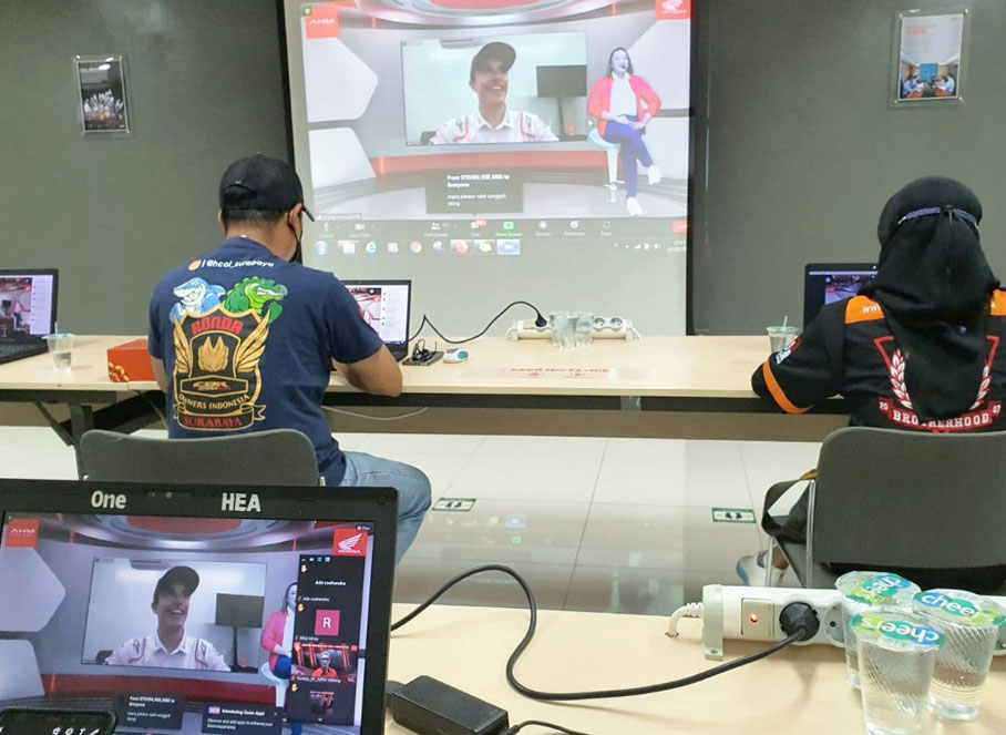 Marquez dan Espargaro Sapa Konsumen dan Komunitas Honda Jatim