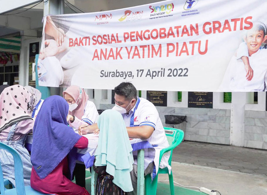 MPMulia Berikan Pemeriksaan Gratis Untuk Anak Yatim Piatu dan Veteran