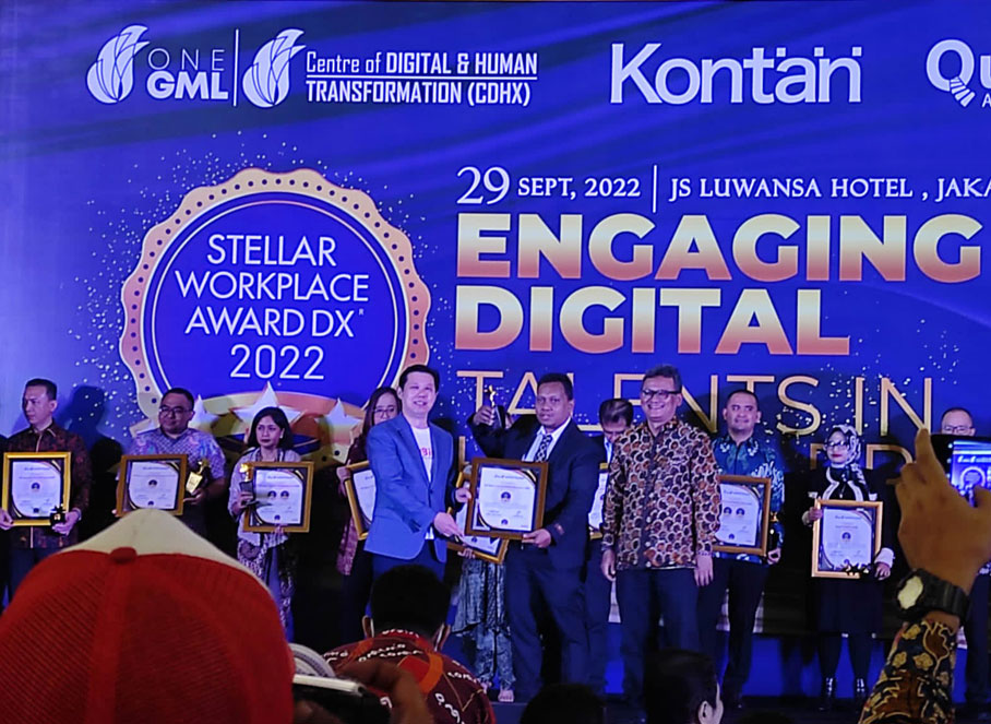 MPMX Raih Penghargaan Stellar Workplace Award 2022