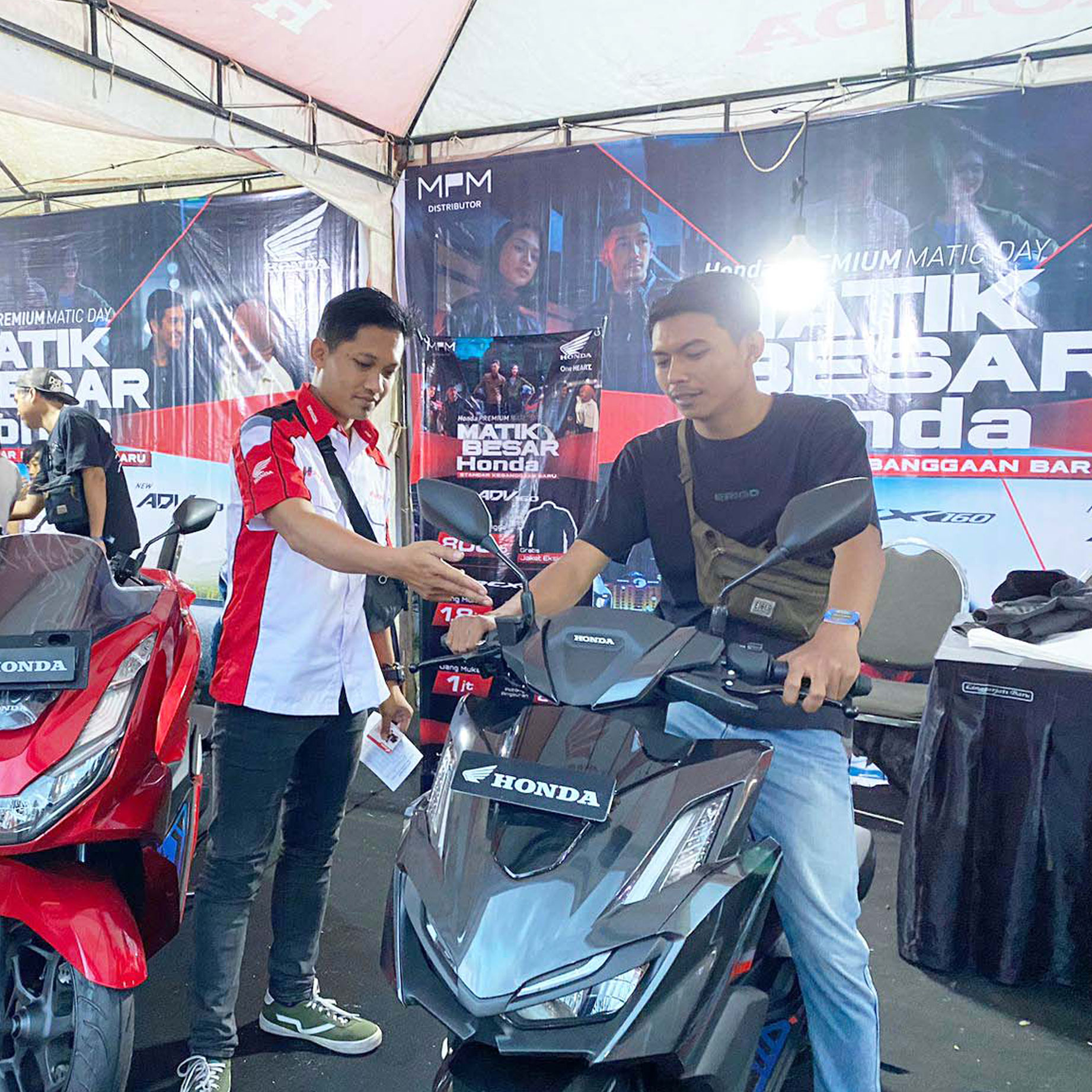 Dukung Gaya Berkendara Pecintanya,  MPM Honda Jatim Hadirkan Honda Premium Matic Day di Jember