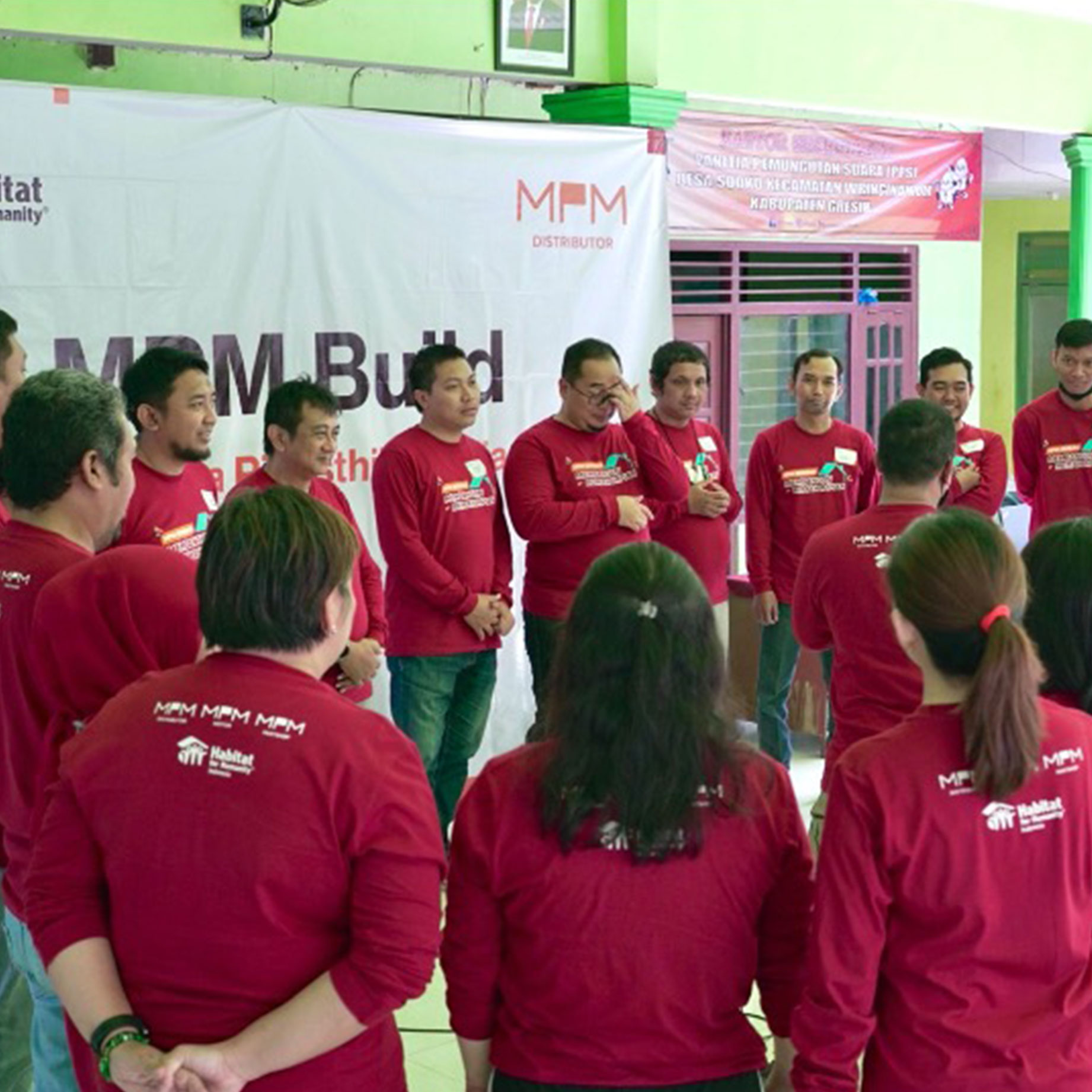 Sinergi Dengan Habitat For Humanity Indonesia, MPM Honda Jatim Kembali Ajak Karyawan di Program Employee Volunteering