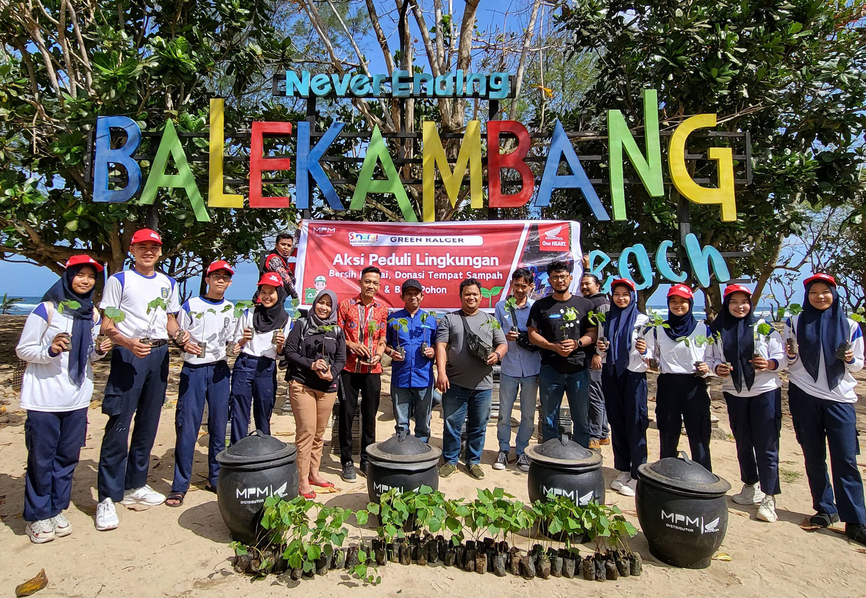 Turut Jaga Lingkungan, MPM Honda Jatim Gelar Green Kalcer​